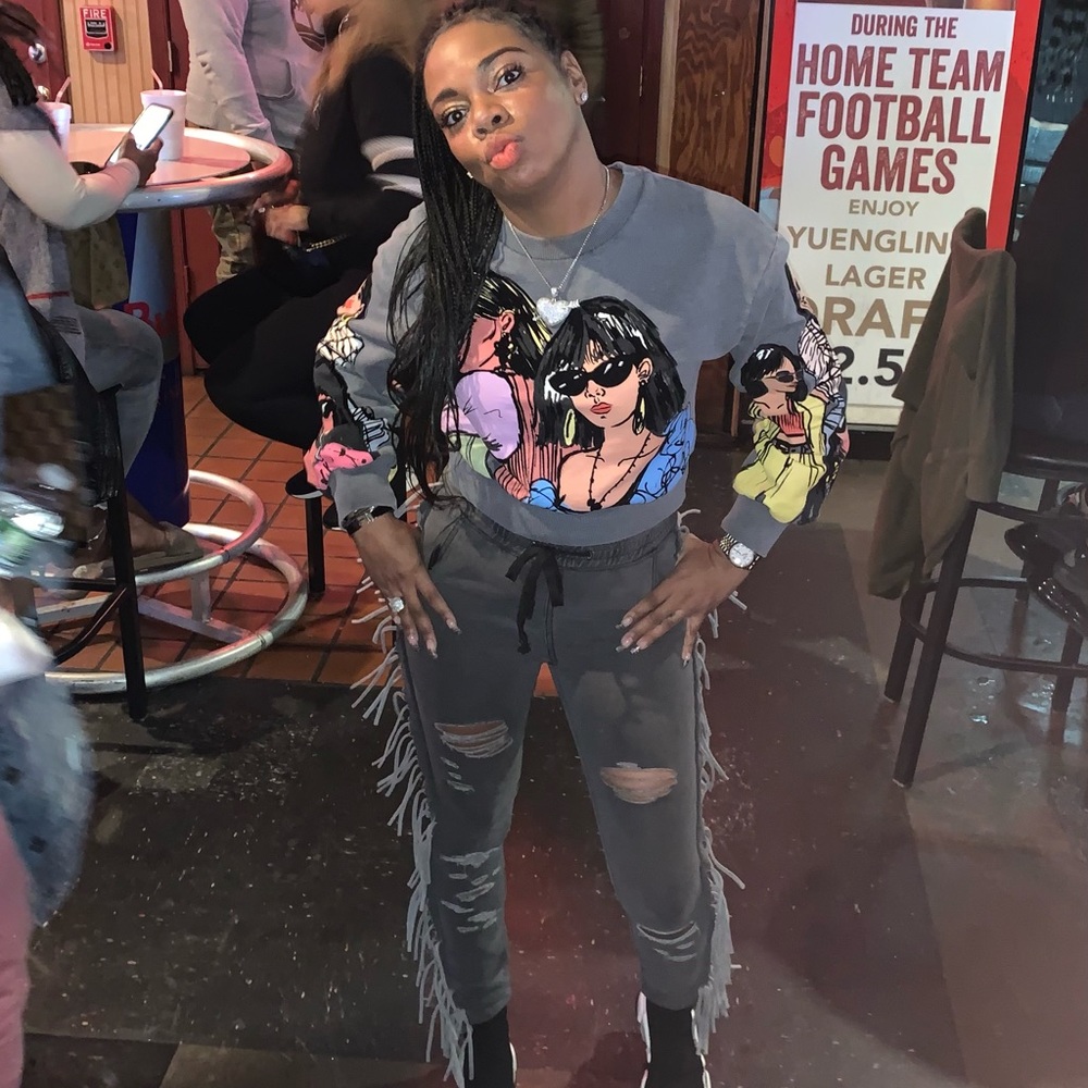 COPY - Women’s printed sweat shirt